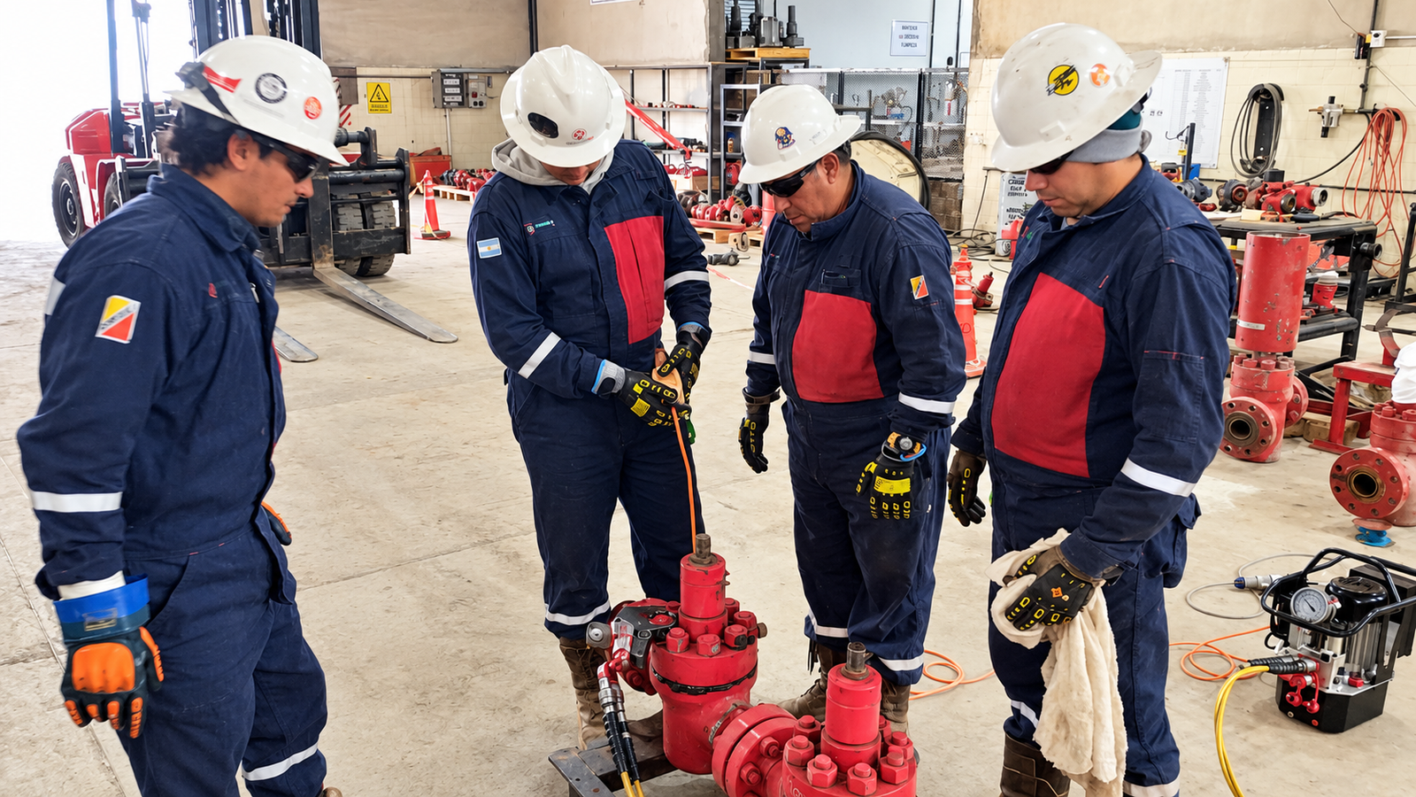 Capacitación técnica en instalaciones industriales